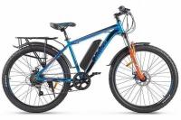 Электровелосипед Eltreco XT800 new (Сине-оранжевый)