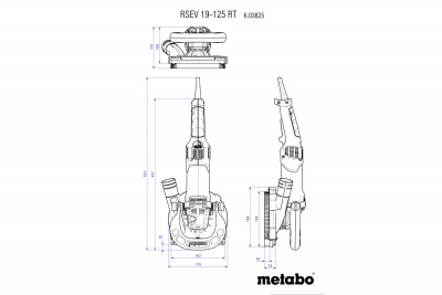 METABO RSEV 19-125 RT (603825710)