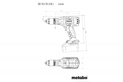 METABO SB 18 LTX-3 BL I (602356840)