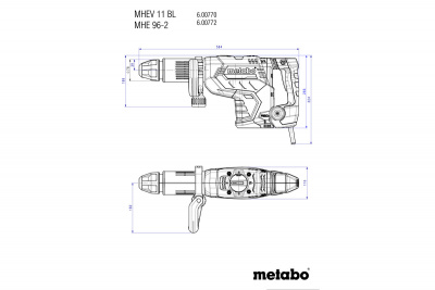 METABO MHEV 11 BL (600770500)