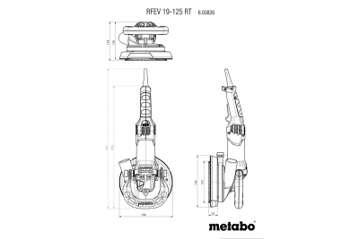 METABO RFEV 19-125 RT (603826720)