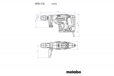 METABO MHEV 5 BL (600769500)