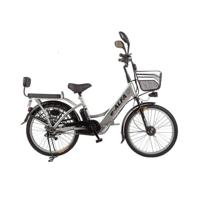 Электровелосипед Eltreco e-ALFA, gray